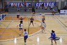 VB vs RIC  Wheaton Women's Volleyball vs Rhode Island College. - Photo by Keith Nordstrom : Wheaton, Volleyball, VB